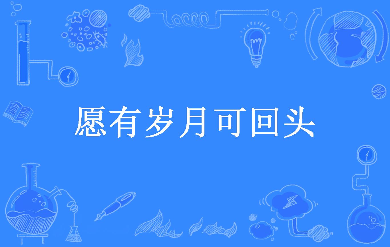 愿有岁月可回头