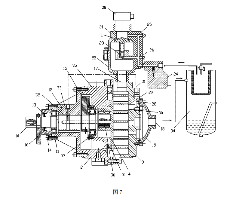 一种涡旋式空气压缩机