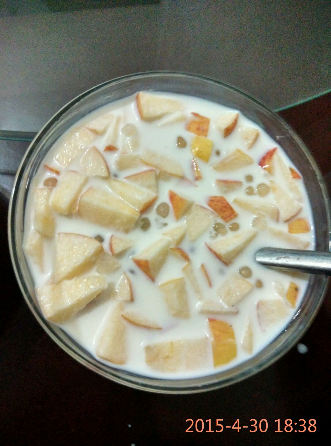 山楂苹果西米露