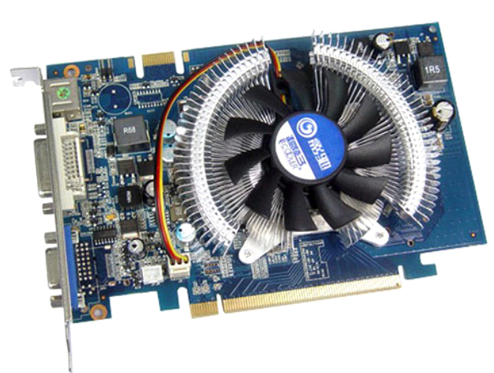 影驰9500gt准将版(tc512m)