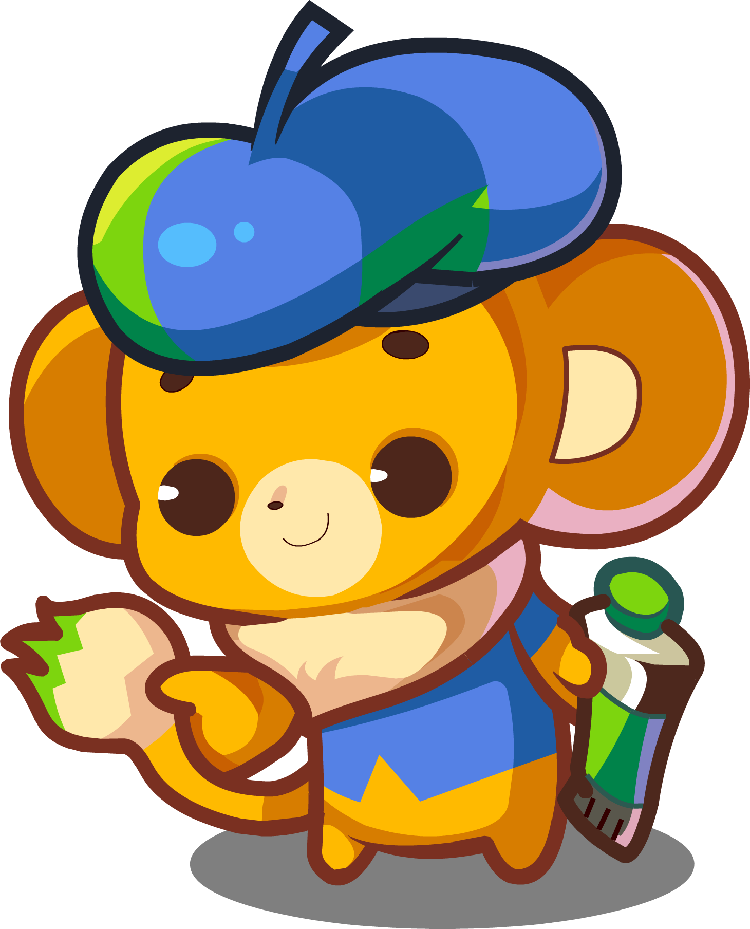 ">画家小熊,游戏《 a target="_blank" href="/item/洛克王国/67258"