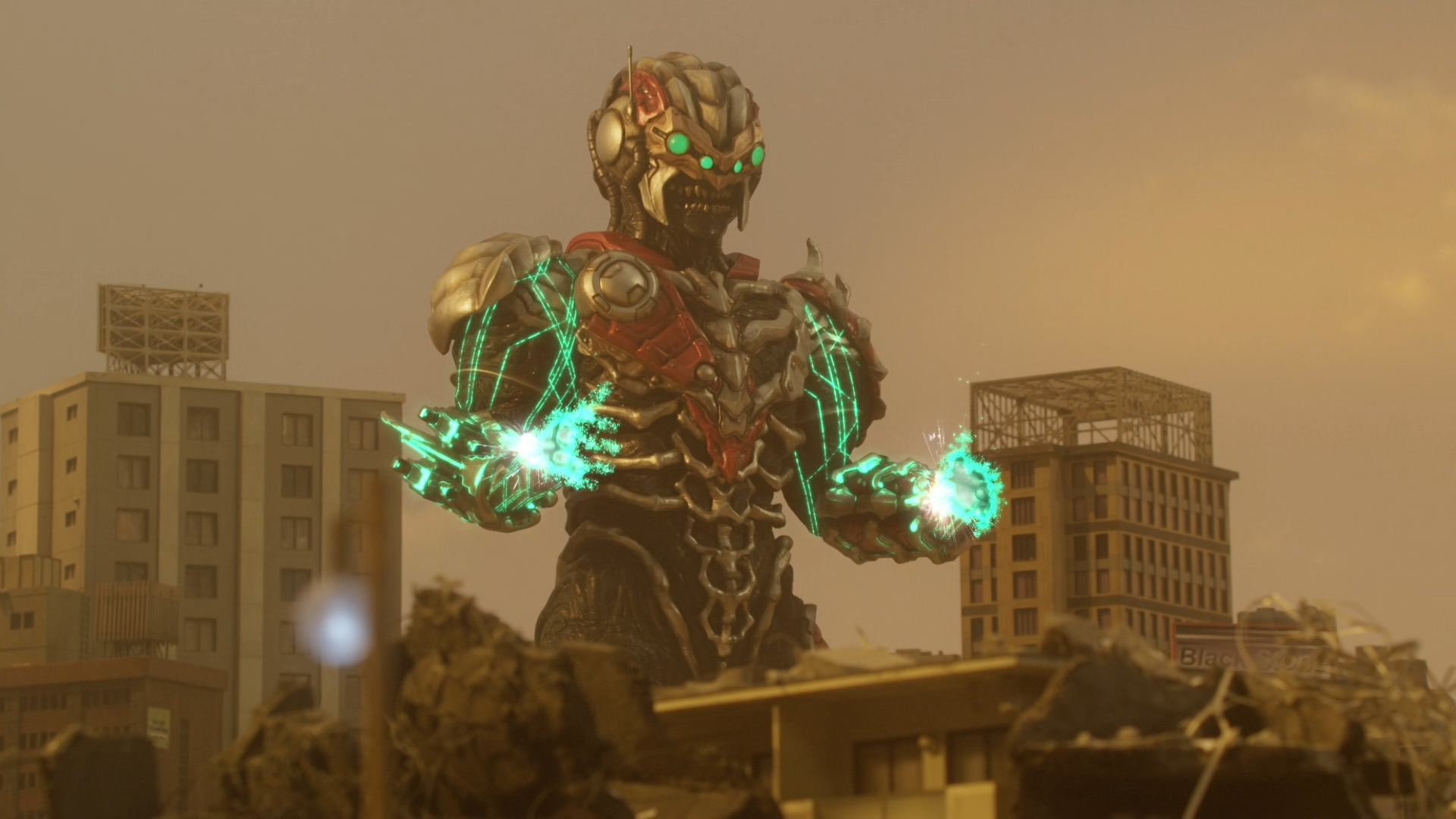  p>奇机械宇宙人迦比亚星人萨迪斯是欧布奥特曼剧场版《羁绊的力量,借