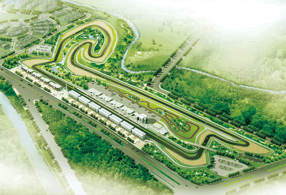  p>广东国际赛车场(guangdong international circuit,gic) 由 a
