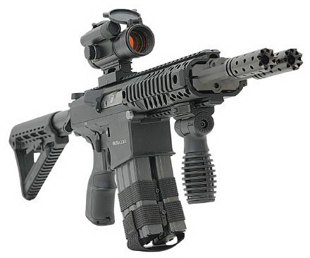  p>银影基利波蛇式双管突击步枪(英文:gilboa snake assault rifle)是