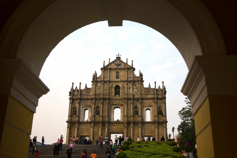 澳门牌坊大三巴