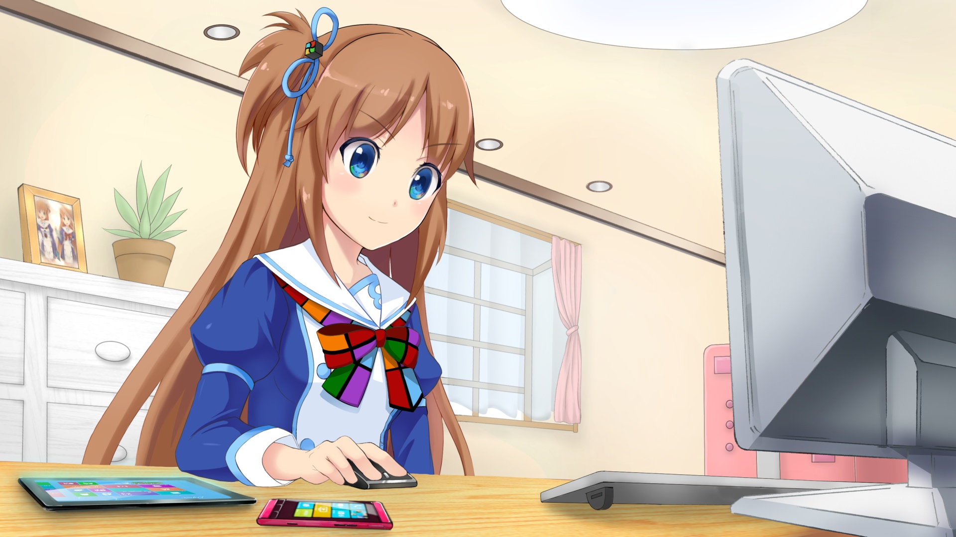 win7娘=win7娘壁纸包