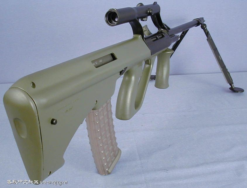 universal gewehr的缩写,即陆军通用步枪)是一种导气式,弹匣供弹,射击