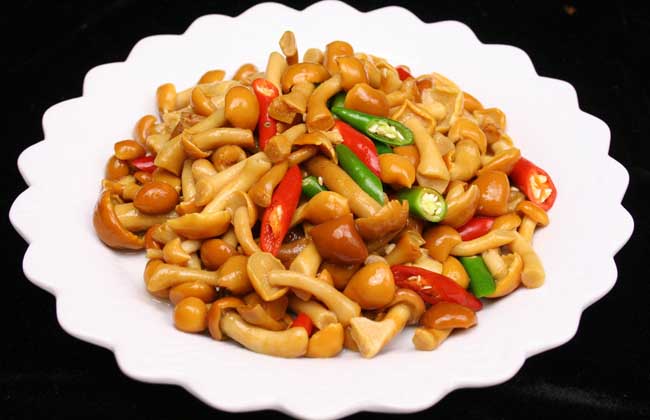 海鲜烩滑子菇