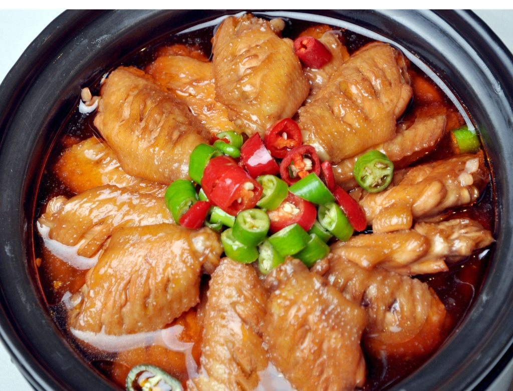 油焖豉煮鸡翅
