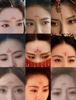 花钿（中国古代妇女脸上的饰品）_百度百科