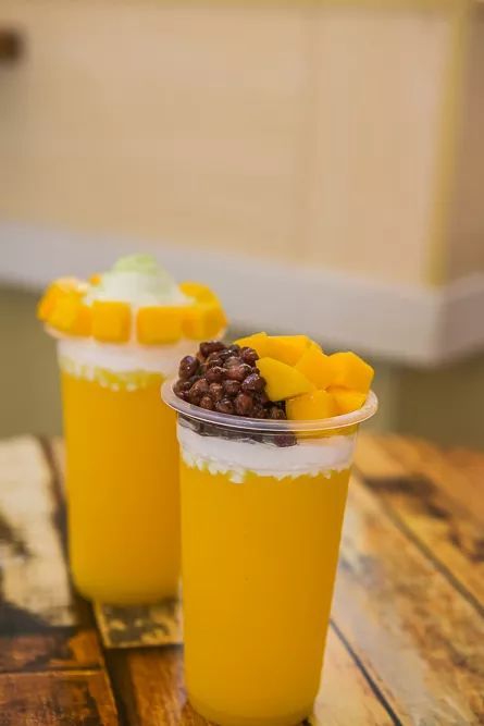 芒果冰饮
