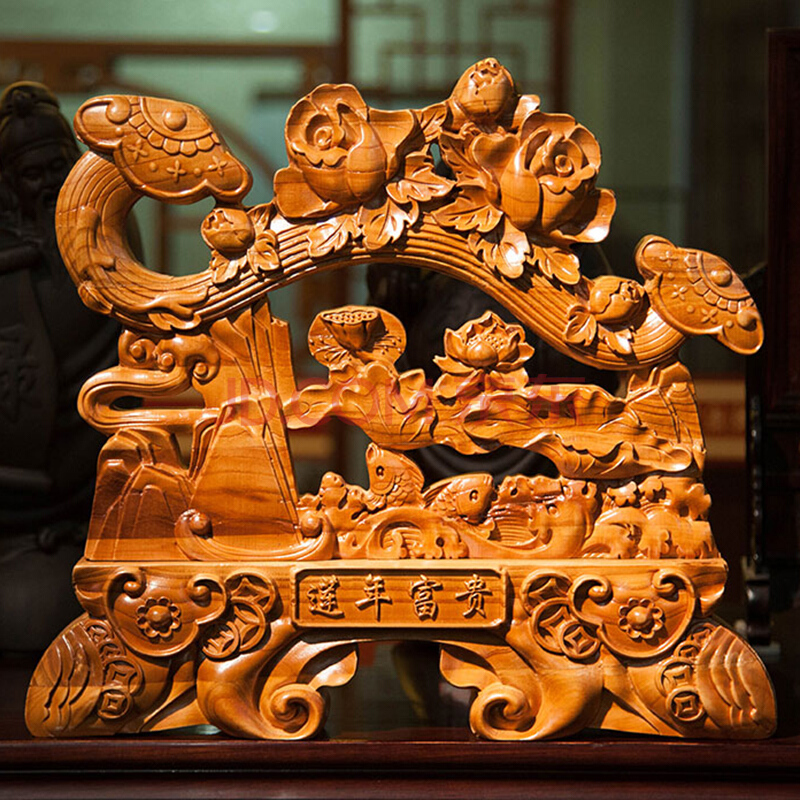 木雕(永乐桃木雕刻)