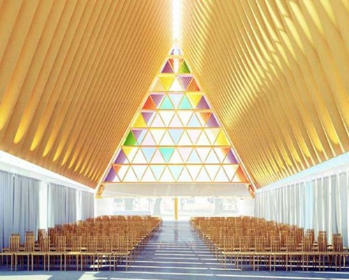  p>纸教堂(paper dome)位于台湾 a href="#" data-lemmaid="1862247">