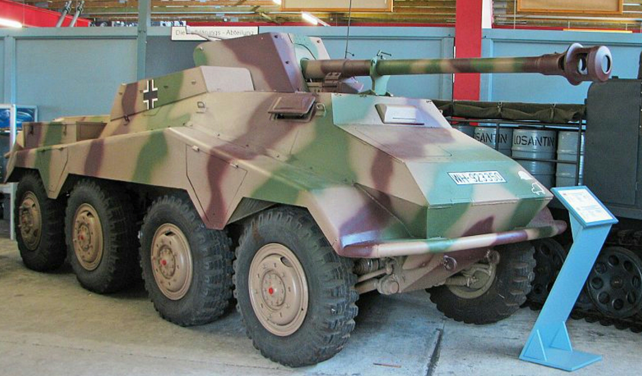 kfz.234型轮式装甲侦察车(puma)