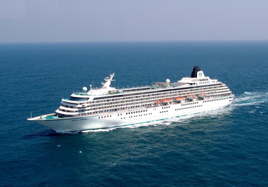 " data-lemmaid="871389">水晶交响乐号邮轮 /a> ,隶属于水晶邮轮,5万