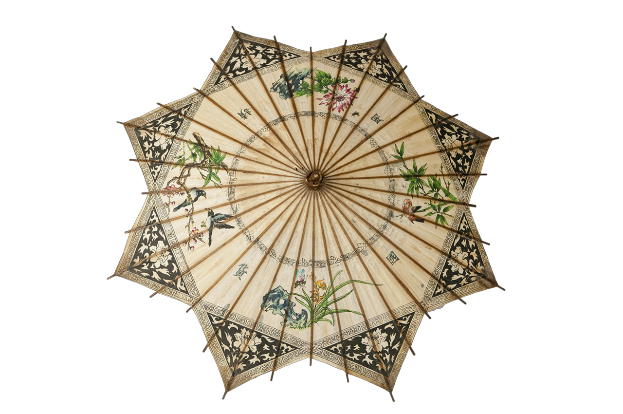 20世纪30年代请用国货八角形油纸伞