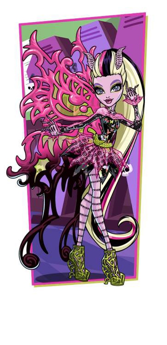 monster high由garrett sander创作,插图由kellee riley和插画家glen