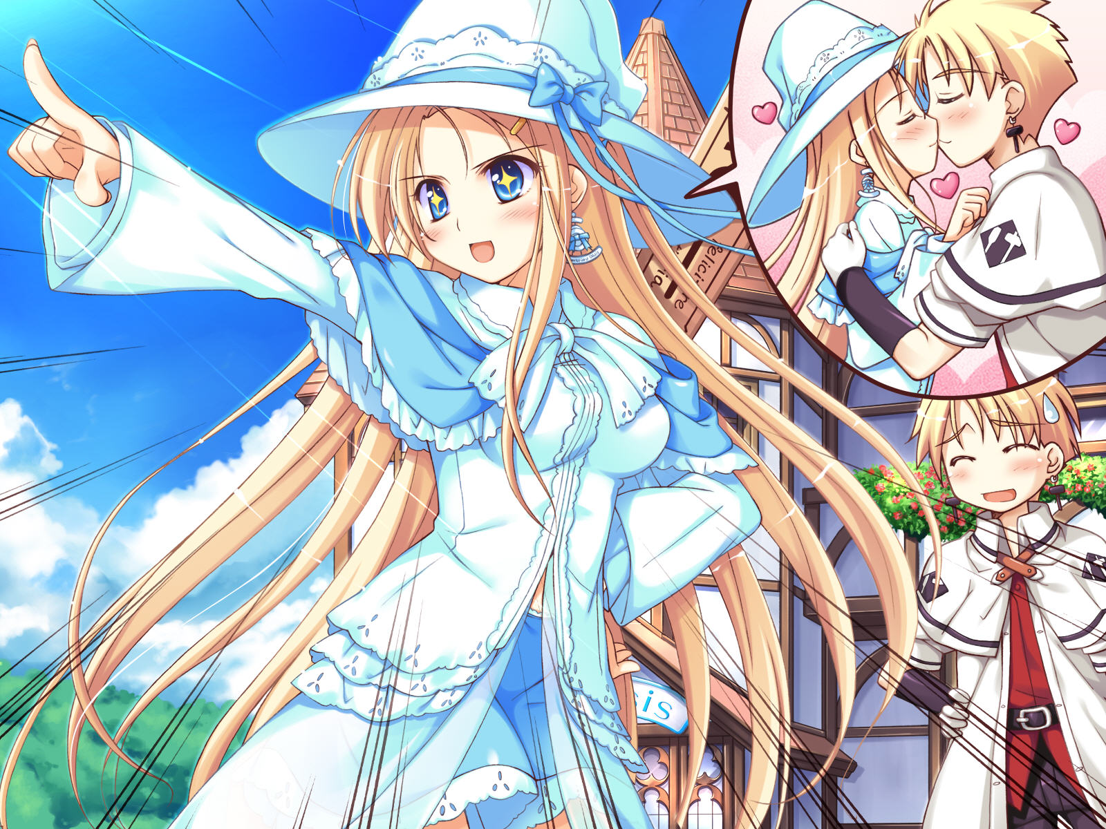  p>《祝福的钟声》是windmill oasis在2009年1月30日发售的恋爱冒险类