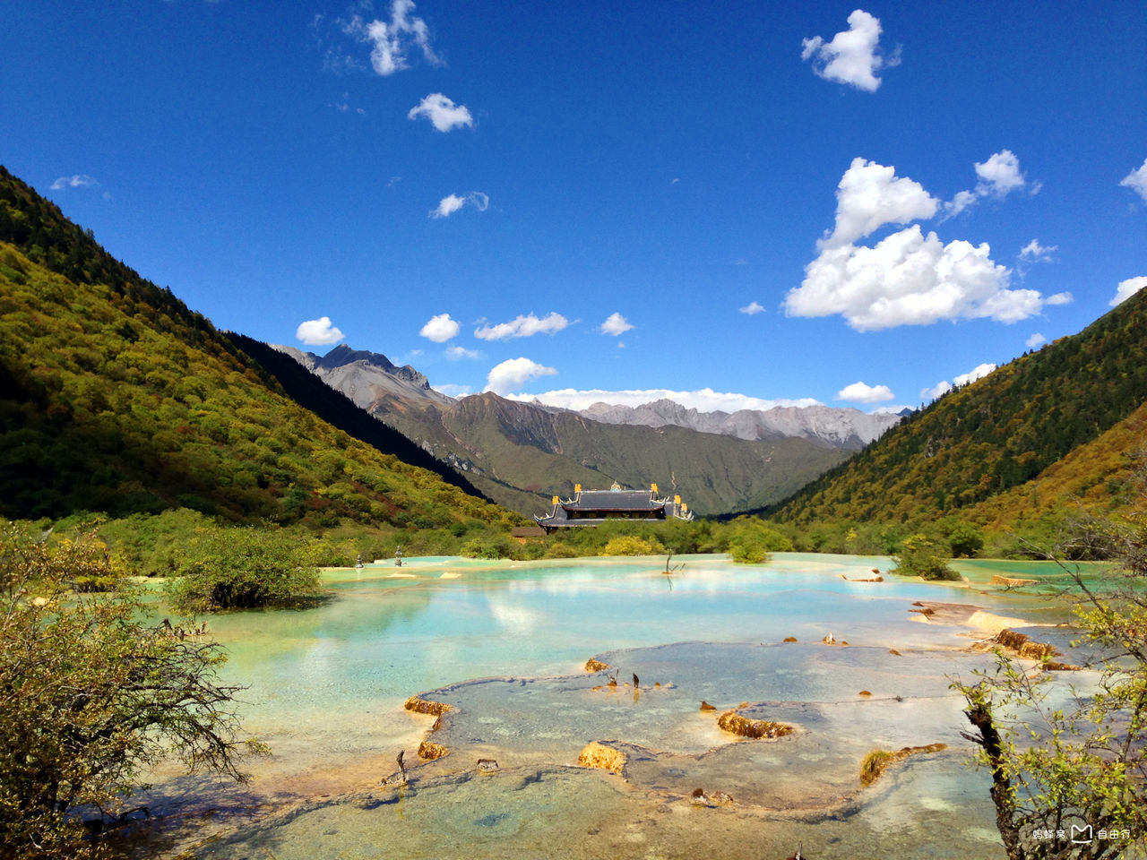 四川黄龙风景区
