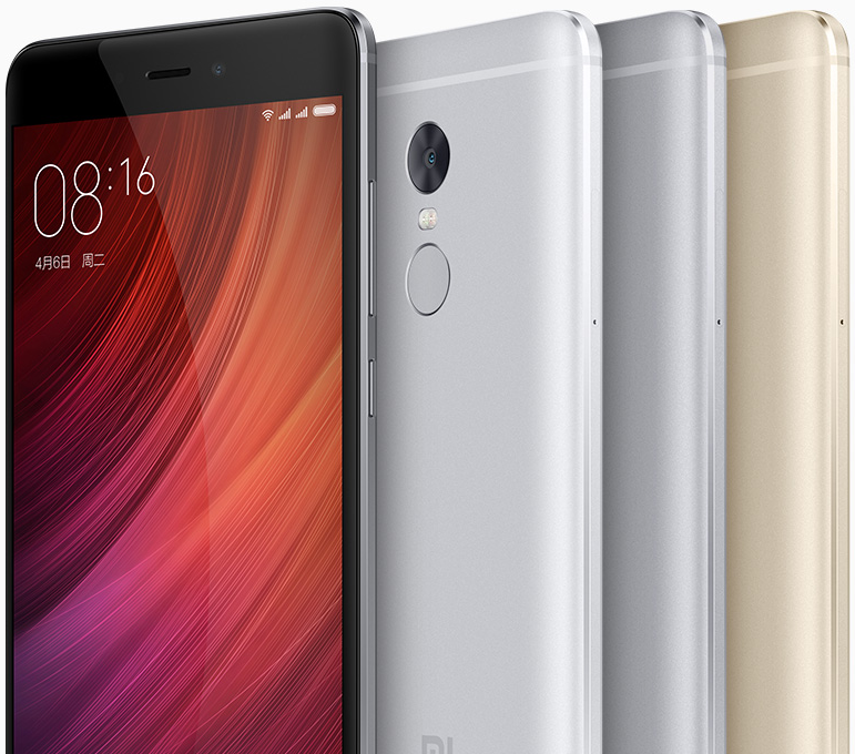 红米note 4是小米公司,中国移动于2016年8月