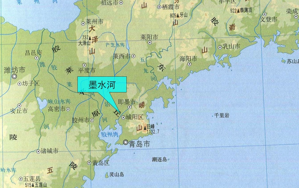 是青岛市区北部区域的一条入海河流,发源于 a target="_blank"