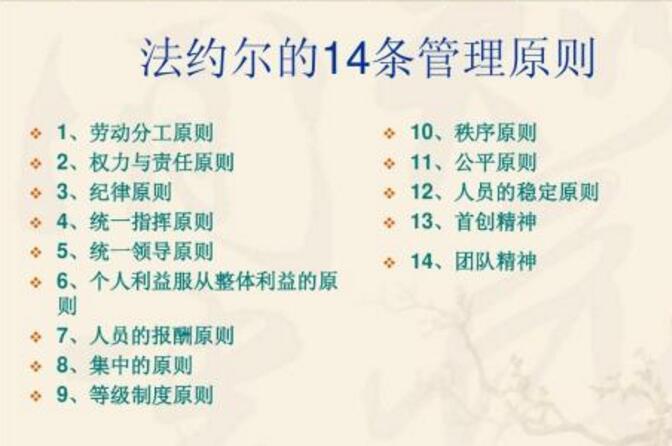  p>法约尔管理原则及本人的概述 /p> p>亨利·法约尔(henri fayol)是