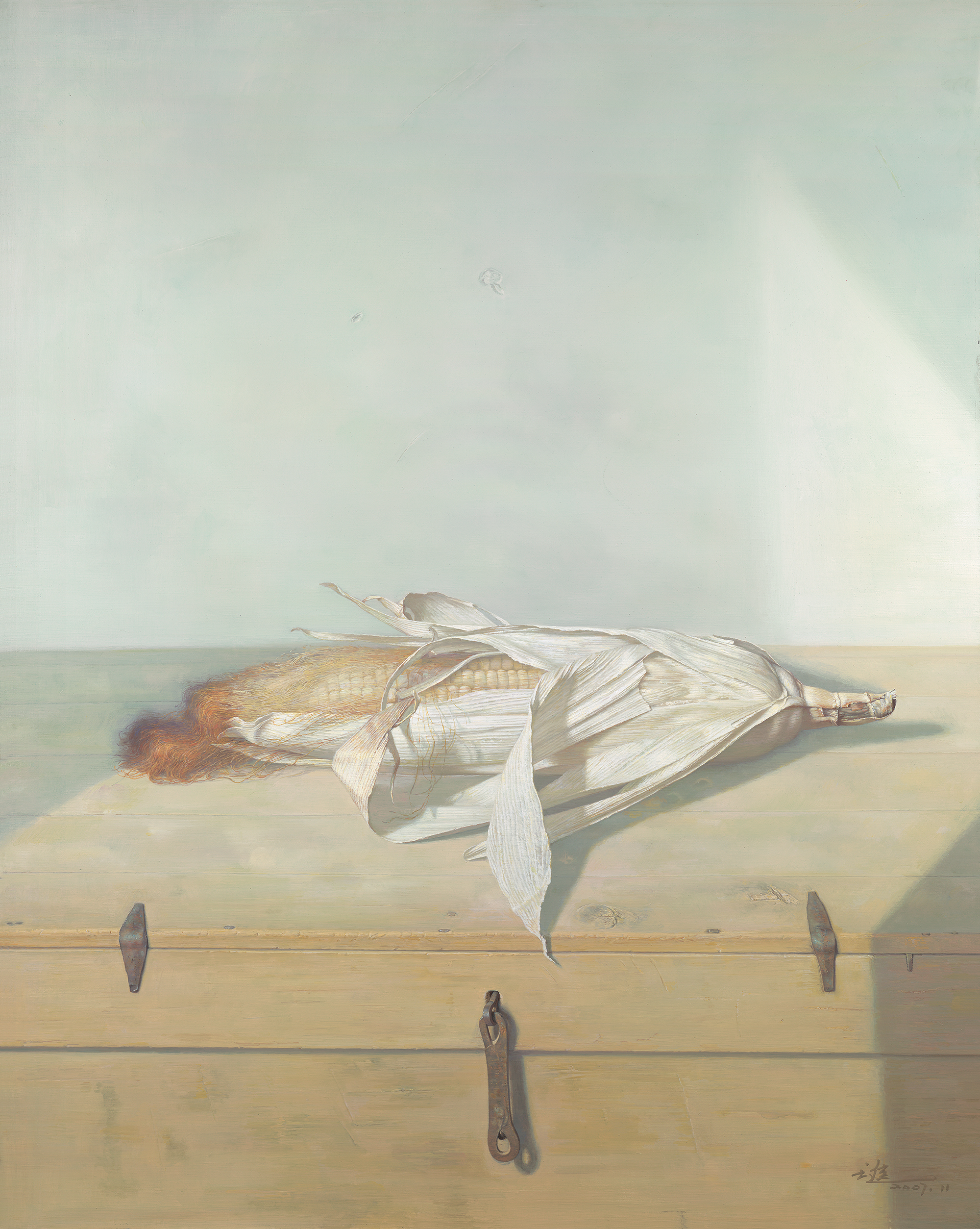 data-lemmaid="7982547">李士进于2007年创作的油画作品,主题物