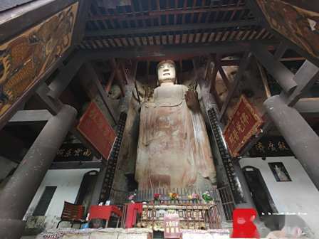 <p>禹迹山摩崖造像