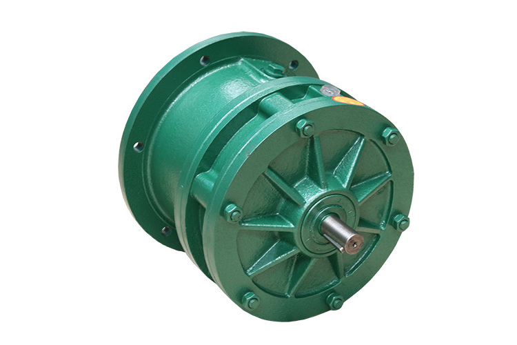  p>b系列摆线针轮减速机,是依照少齿差行星传动原理,摆线针齿啮合实现