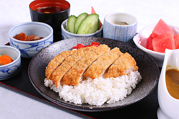 吉列猪扒饭