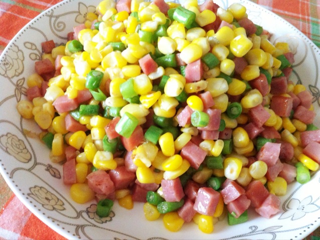 金玉满堂-玉米火腿丁