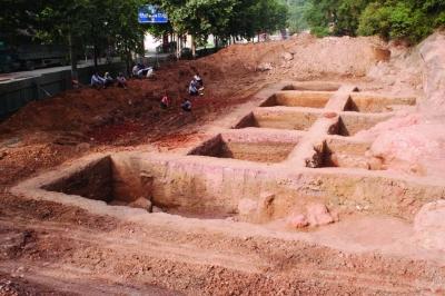 南京老虎山明代城墙遗址