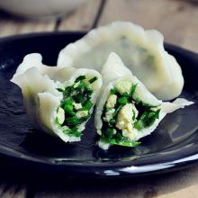 韭菜鸡蛋馅饺子