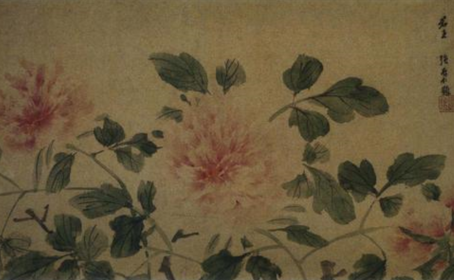 明陈道复牡丹图