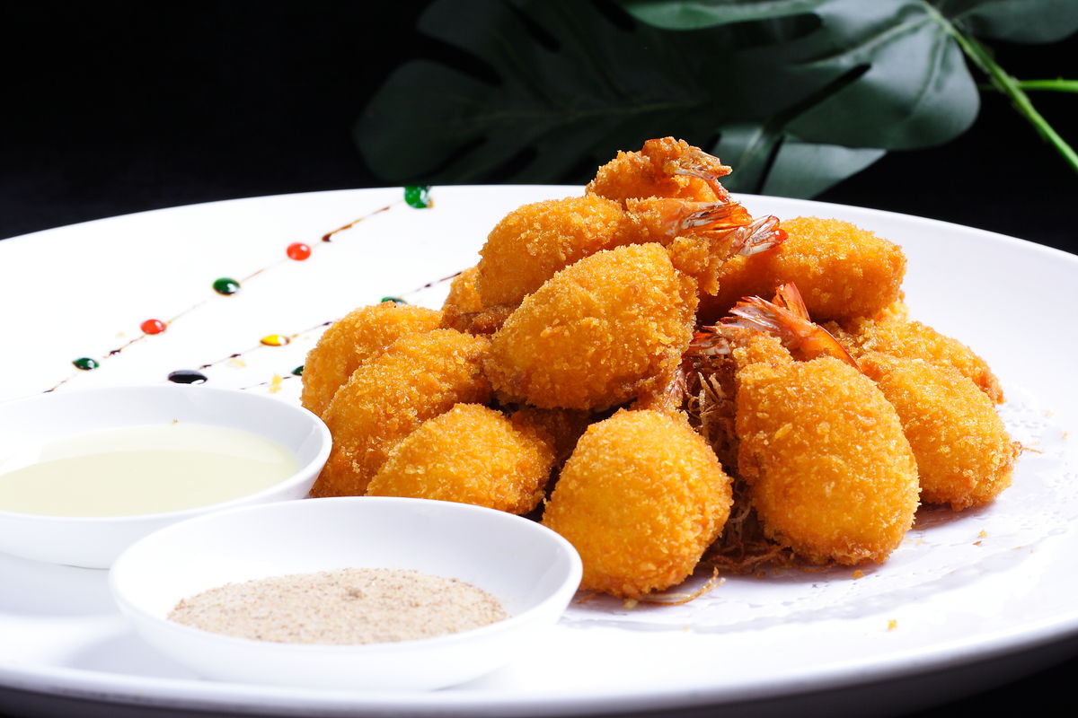 自制kfc黄金虾球