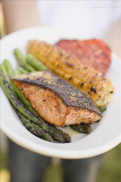 烤鲑鱼