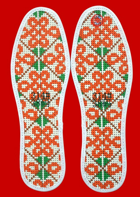 鞋垫十字绣