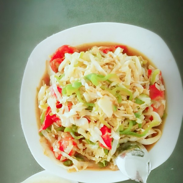 西红柿炒大头菜