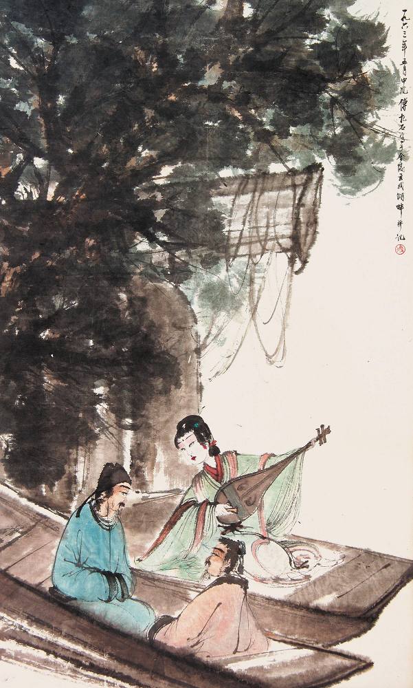 傅抱石(1904年10月5日—1965年9月29日),原名长生,瑞麟,号抱石斋