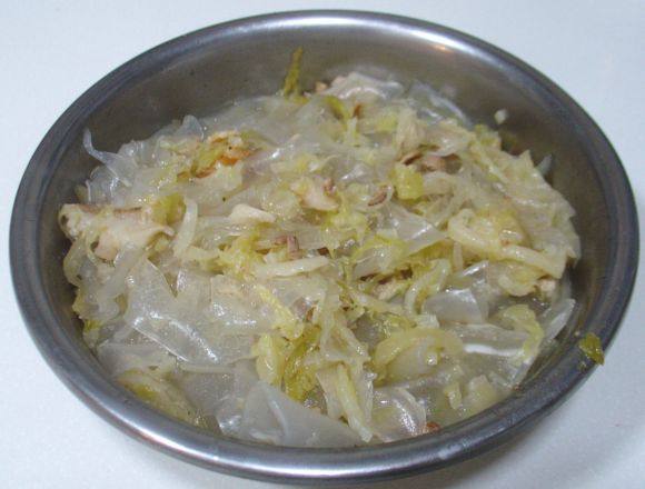 白菜猪肉炖粉皮