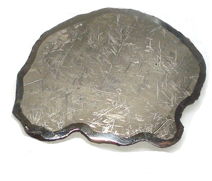 ile)指铁陨石的镍含量在12 -15%以上时,镍纹石和铁纹石便交互生长