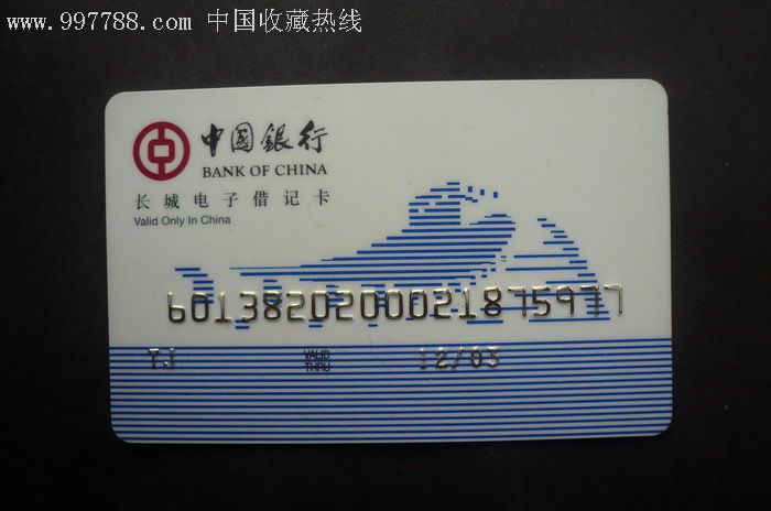 长城电子借记卡