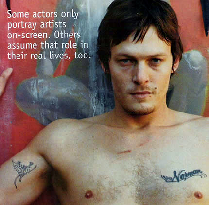  p>诺曼·瑞杜斯(norman reedus),1969年1月6日出生于美国佛罗里达州