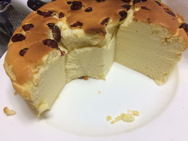 脱脂酸奶蔓越莓蛋糕