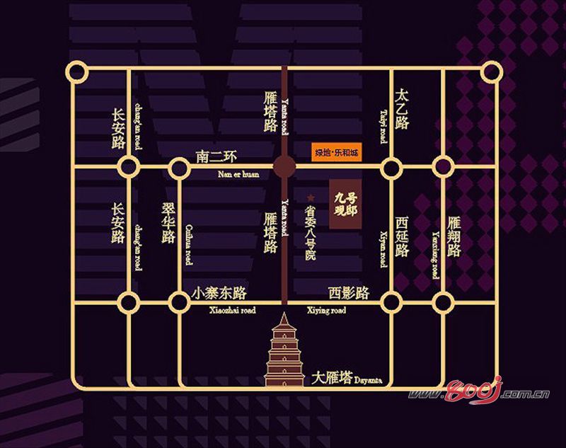 陕西西安绿地乐和城