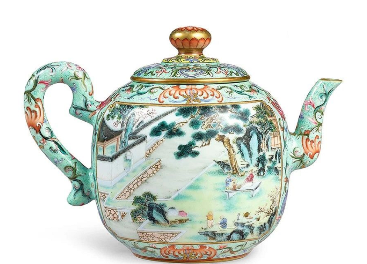 细说乾隆珐琅彩碗和不同地位的碗与壶_百科TA说