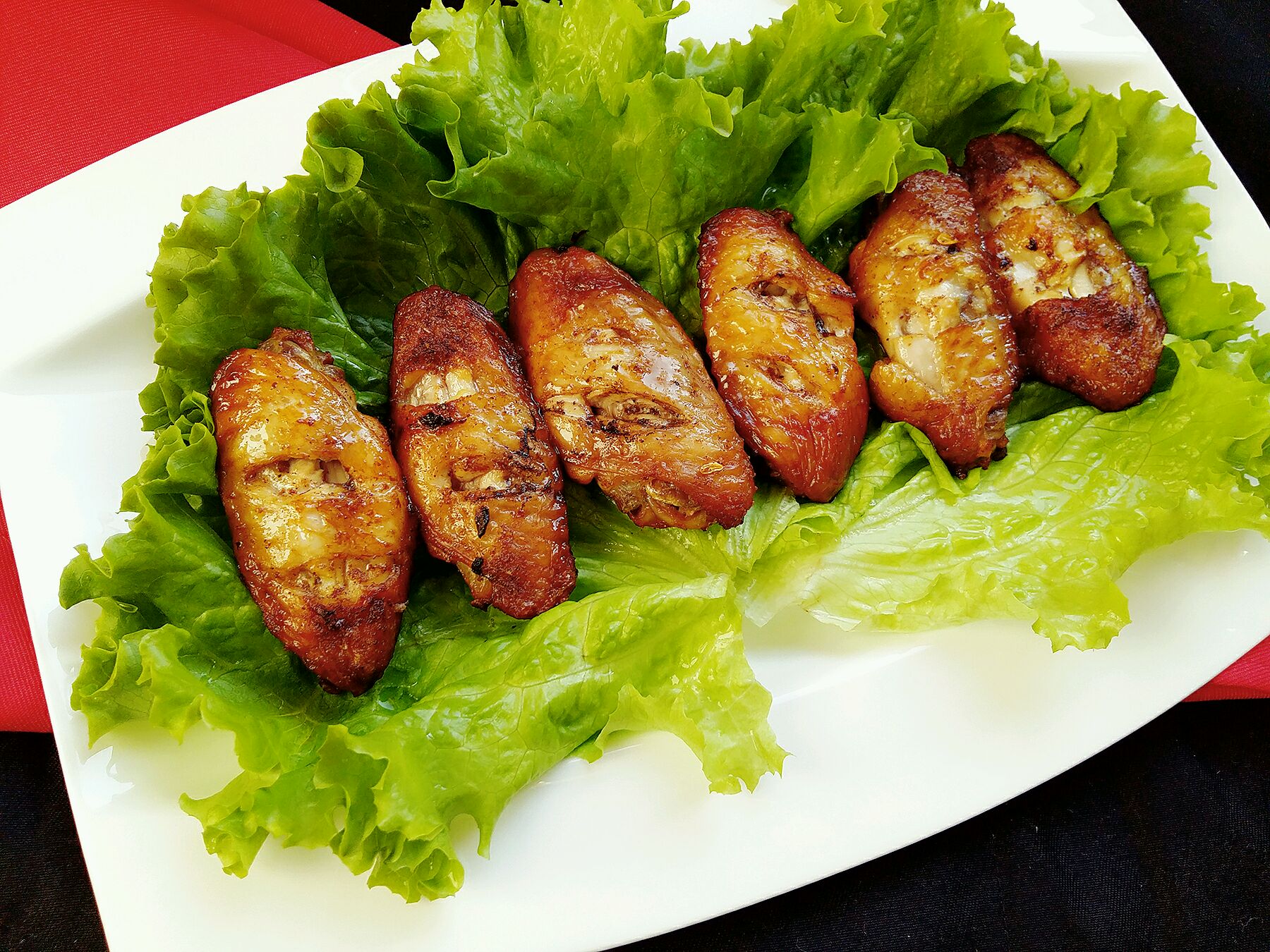 柠香锡纸包烤鸡翅