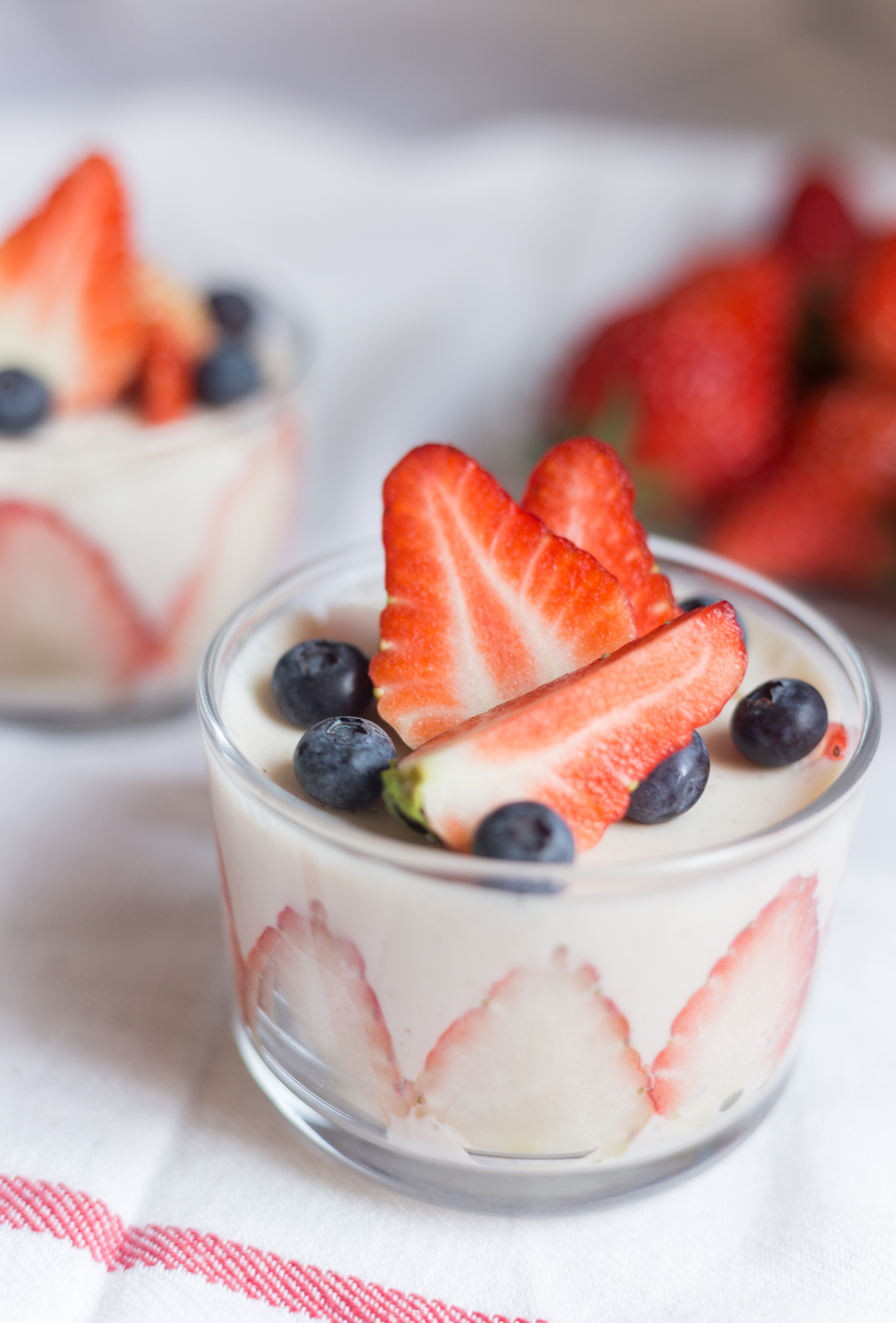 香浓情草莓奶酪