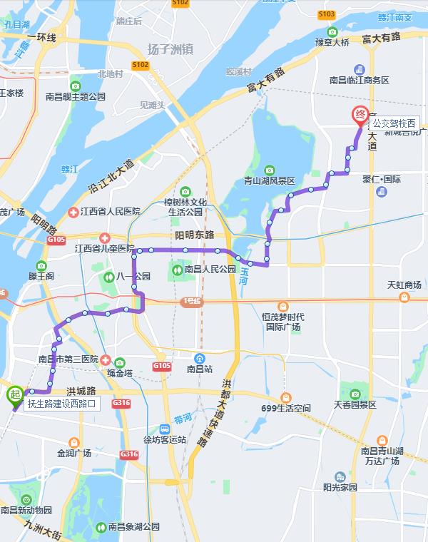 南昌公交202路