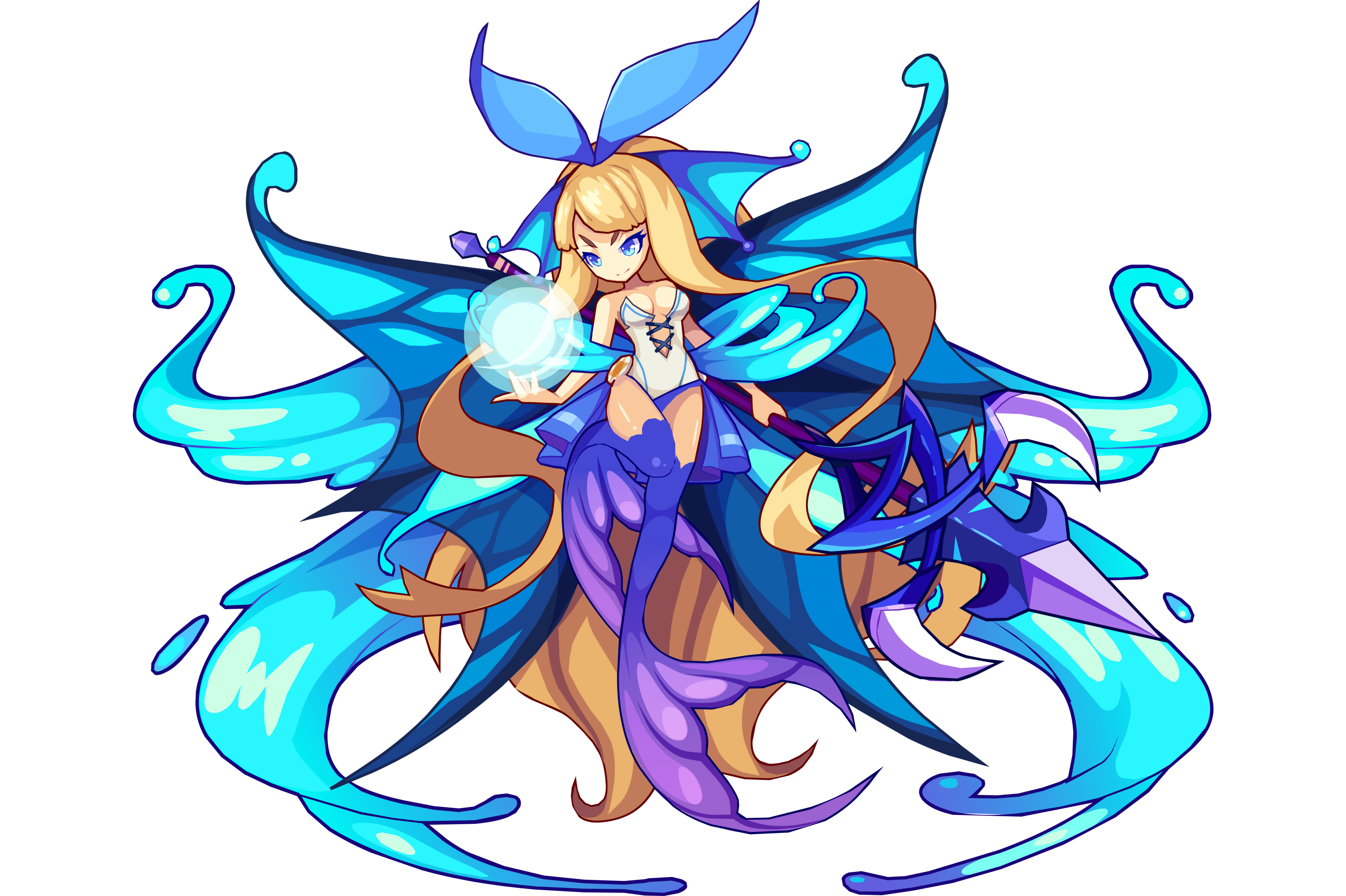 data-lemmaid="67258">洛克王国 /a>》中的宠物,水系精灵王,游戏中